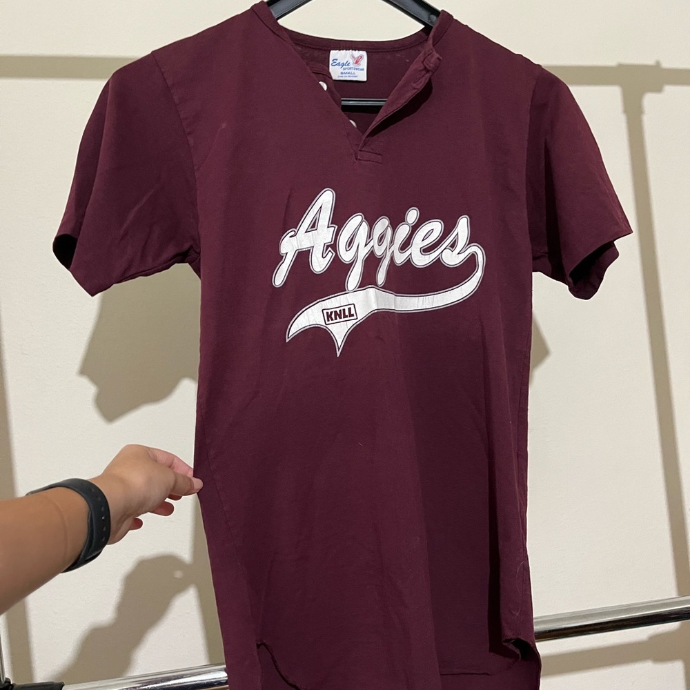 Vintage Texas A&M sports shirt - Size S